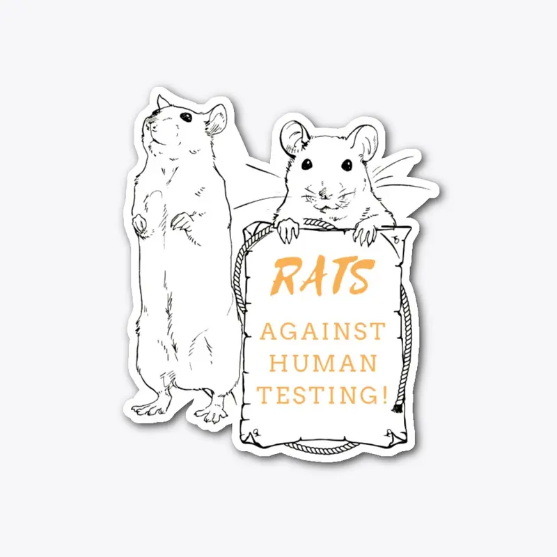 Rats againt human testing!